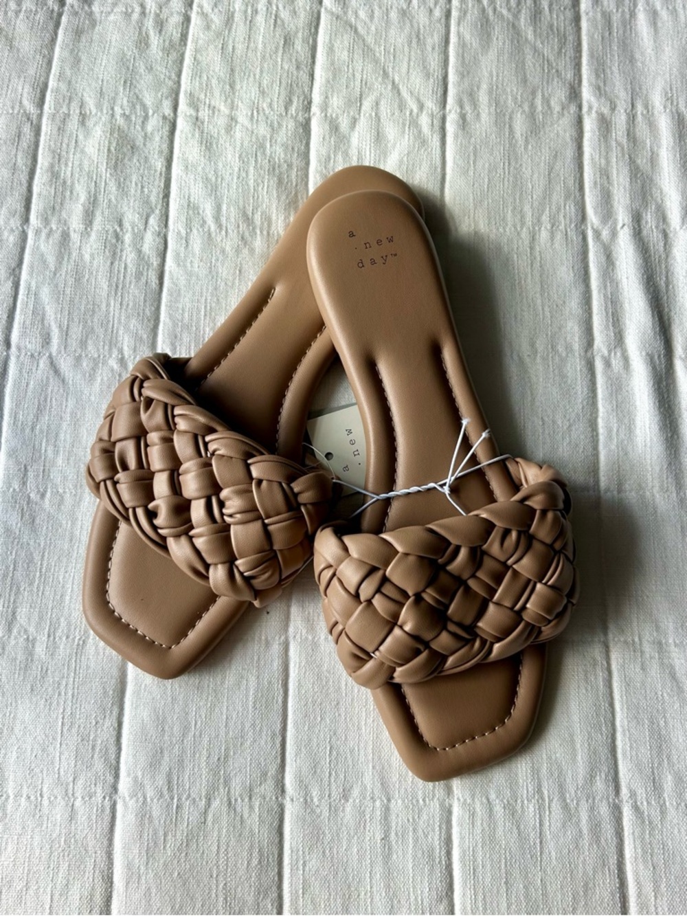 NWT: A New Day Braided Band Sandals
